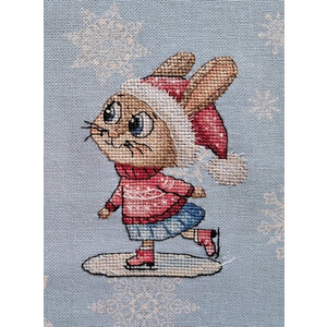 Зайка на коньках