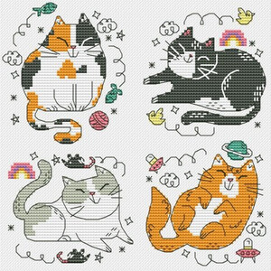 Мечтательные котики 2