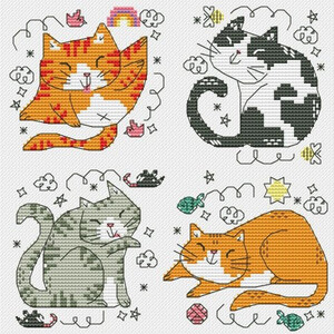 Мечтательные котики