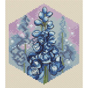 Соты. Дельфиниум