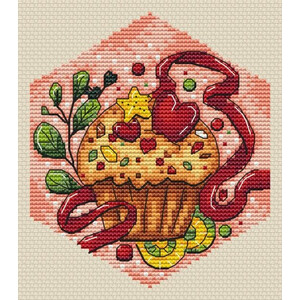 Соты. Валентинка Кекс