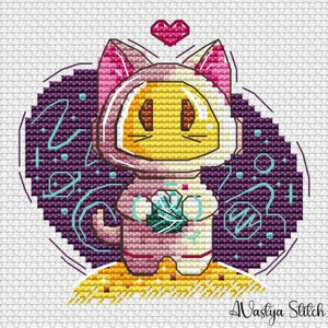 Космо Кот с клубком