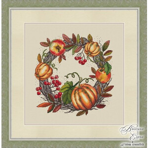 Тыквенный венок