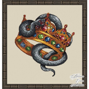 Змейка с короной