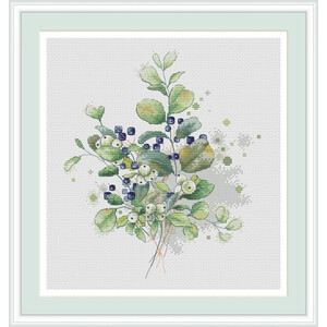 Букетик со снежноягодником